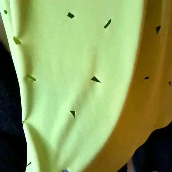 NWT Sympli Green Cut Out  Design Sleeveless Tunic With Flare Bottom - Picture 4 of 6